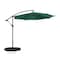 Villacera 10-Foot Offset Patio Umbrella, Green 83-OUT5412 - alternate 4
